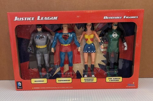 3900 - Justice League Boxed Set, by NJ Croce - Bendable Action Figures - Ages 3+ - Picture 2 of 7
