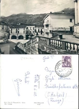 VALLI DEL PASUBIO  IMMAGINE DELLA PIAZZA CON PANIFICIO E CAFFETTTERIA -N.60418