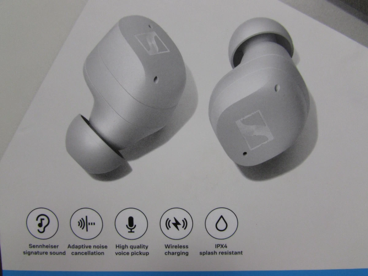 NEW SENNHEISER MOMENTUM TRUE WIRELESS 3 WHITE EARBUDS 27D