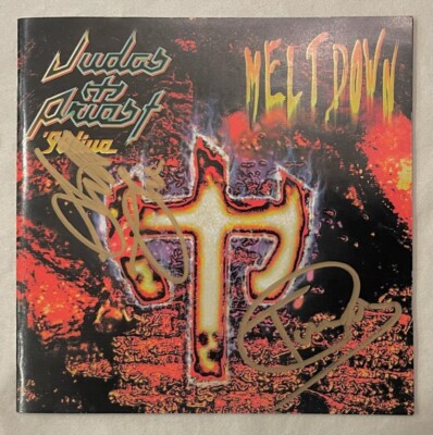 Judas Priest - '98 Live Meltdown (Japan 2-CD w/OBI) Signed by