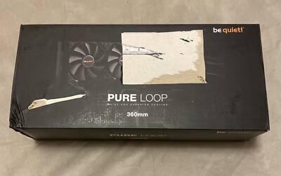 NEW be quiet! Pure Loop 360mm Water CPU Cooling LGA1200/1151/2011/2066 AMD AM4