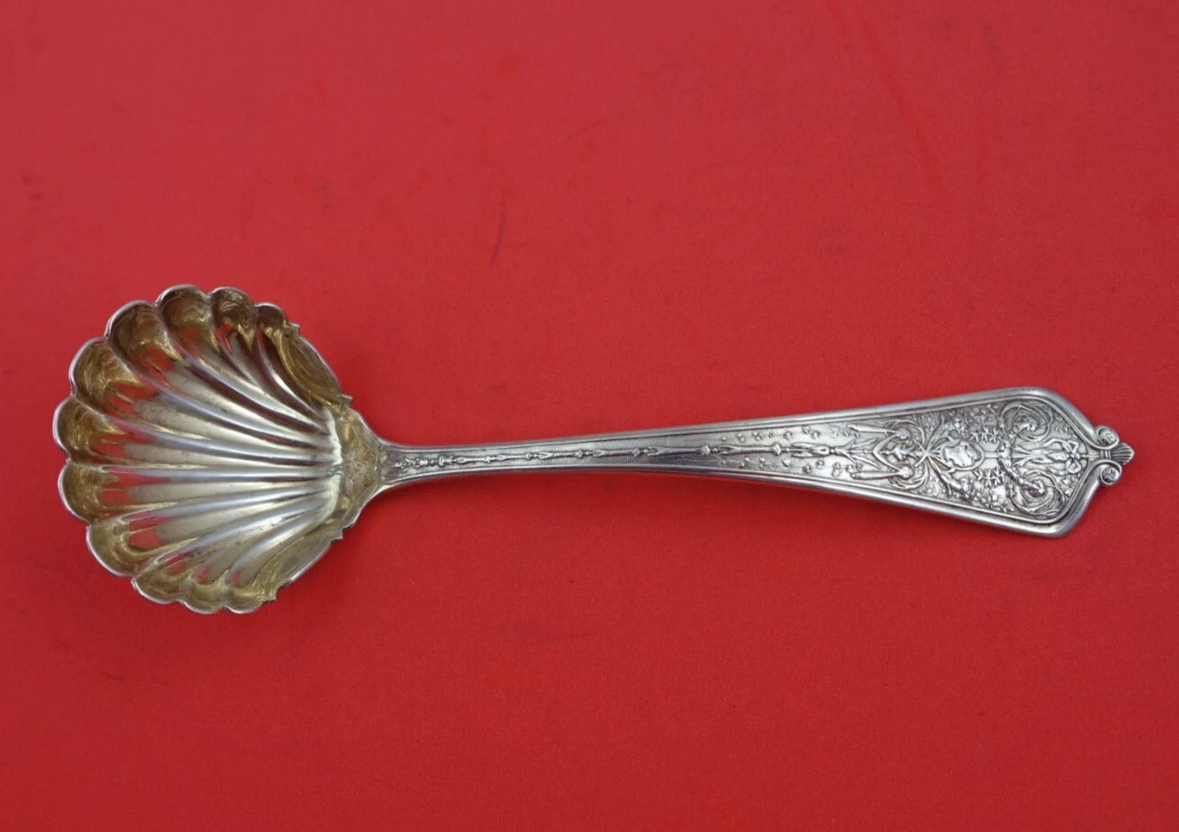 Lady Washington by Gorham Sterling Silver Sauce Ladle Shell Bowl GW BC 6 1/2"