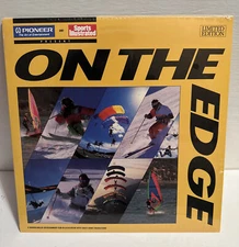 On the Edge Laserdisc 1991 Pioneer Sports Illustrated Limited Edition NEW