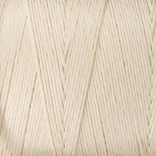 Unwaxed LINEN RUG LACING thread 6-ply braiding weaving warp twine: natural