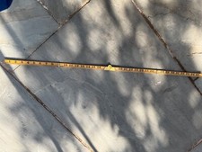 Vintage Rabone Chesterman Boxwood & Brass Folding Ruler No. 1173229