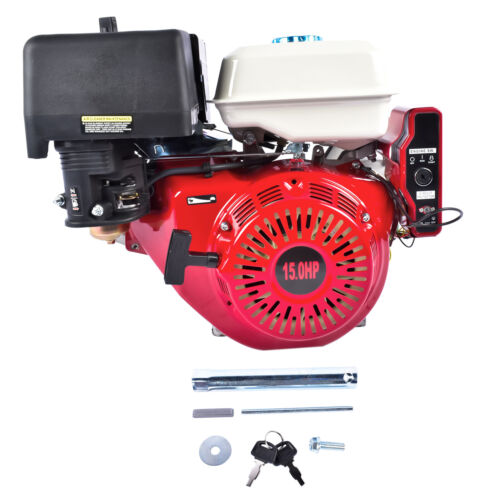 4 Stroke 15HP/13HP OHV Horizontal Shaft Gas Engine Recoil/Electric For Go Kart - Picture 6 of 104