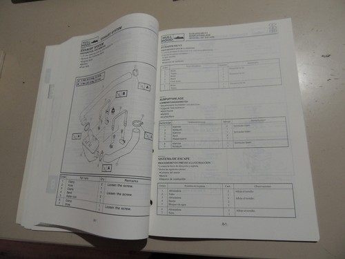 Yamaha Jet Ski Super Jet SJ 650 Wartung Reparatur Werkstatthandbuch - Bild 13 von 16