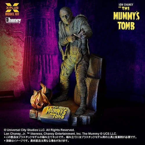 X-PLUS The Mummy's Tomb Lon Chaney Jr. as The Mummy Plastikmodellbausatz im Maßstab 1:8 - Bild 6 von 13