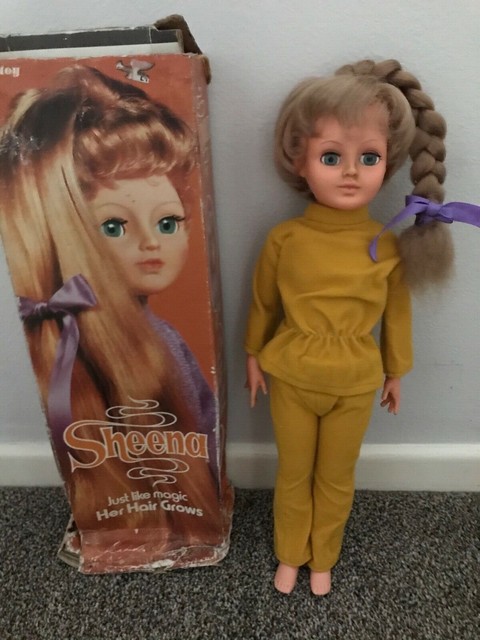 sheena doll growing hair