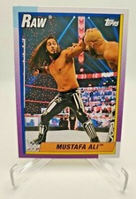 2021 WWE Topps Heritage #27 Mustafa Ali Wrestling Card