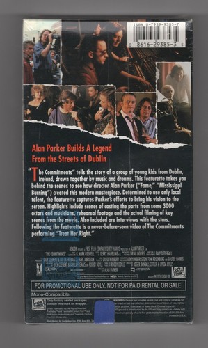 The Making of The Commitments (Factory Sealed VHS Screener) - Picture 2 of 2