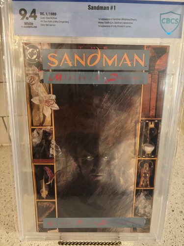 Sandman #1 CBCS 9.4 (1989)