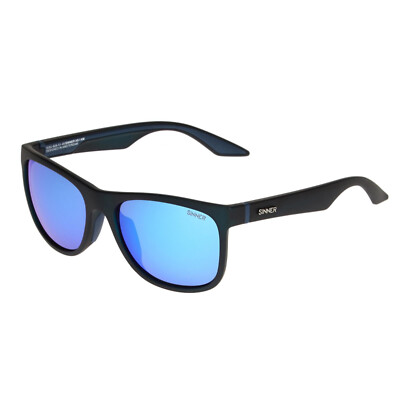 SINNER ROCKFORD Herren/Damen Sonnenbrille MATTSCHWARZ/EISBLAU ÖL KAT.3