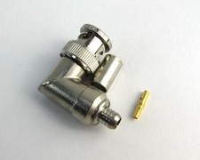  25 Amphenol 95625 Connector BNC Plug RA Crimp RG59, 62, 140, 210 NOS 