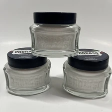 3x PRORASO Crema Pre Barba Blue Pre-Shave Cream Aloe Vera Vitamin E NEW NO BOXES