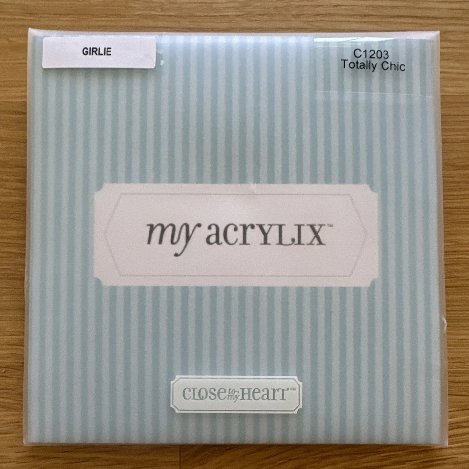 Lote de 4 estampillas de moda transparentes de niñas y mujeres de My Heart My Acrylix de tacón alto Foto 4 de 4