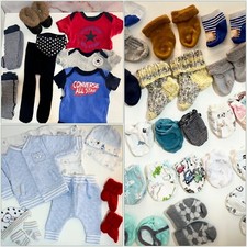 New Born Baby Set Converse H&M Anzug Body Mütze Strumpfhosen Socken Fäustlinge 