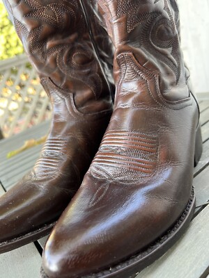 Dan Post Western Boots Mens Milwaukee Cowboy Tan Mignon  display picture 3