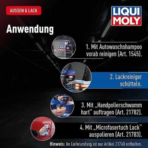Lackreiniger 2500 - 500 ml Liqui Moly 21760 - Bild 4 von 11