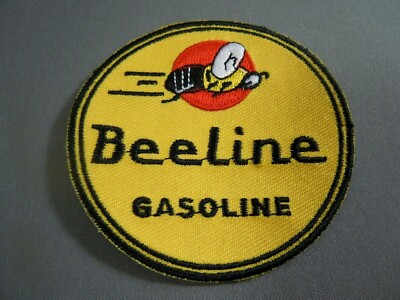 BEELINE Gasoline Embroidered Iron-On Uniform-Jacket Patch 3''