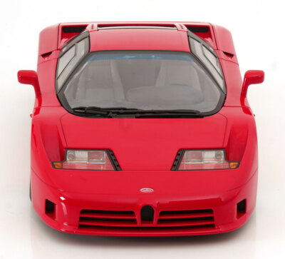 KK Scale 1/12 ブガッティ EB110 1991 (レッド) KK Scale, Bugatti EB 110, rot, 1991, 1:12 | Model Car World