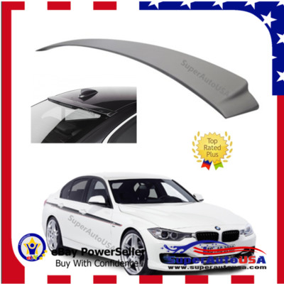 Fit For 12-18 BMW F30 3-Series Sedan 4Dr Rear Roof Spoiler Wing AC STYLE ABS