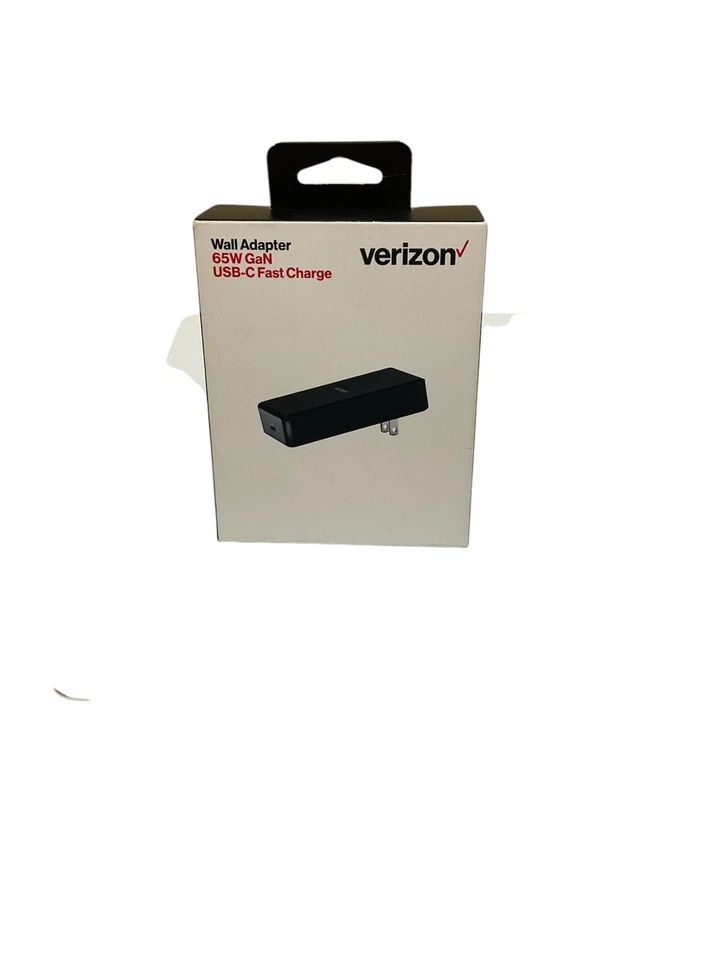 Original Verizon 65W Black Fast Charger Type-C Home Wall Charger Adaptor - Image 2 of 4