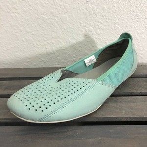 pale blue ballet flats