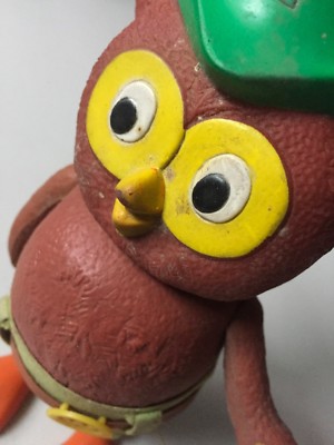 最安 VINTAGE 70'S DON'T HOOT A GIVE FIGURE OWL WOODSY DAKIN キャラクター
