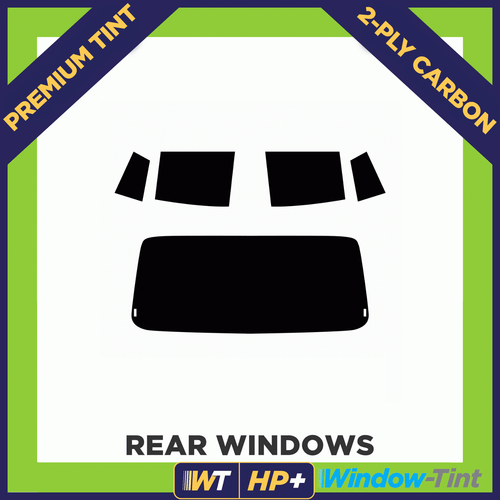 Para Daihatsu Cuore 5 puertas escotilla 06-16 carbono precortado ventana tinte 5% limusina 2 capas - Imagen 2 de 10