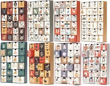 Fill Create Make your Own Advent Calendar 24 Days 1-24 Draws Christmas Countdown