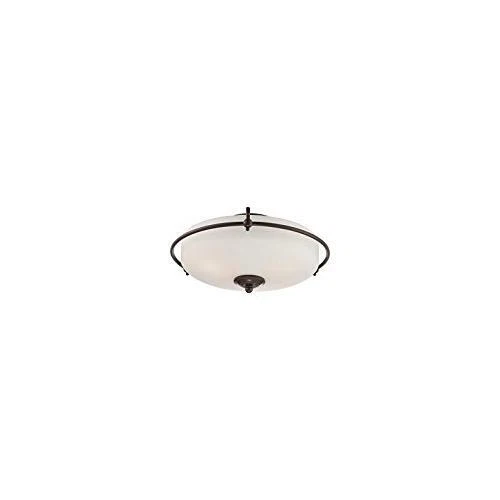 Quoizel GF1617PN Contemporary Griffin Flush Mount, Large, Brown - Picture 5 of 7