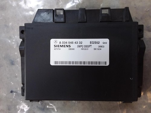 MERCEDES C CLASS ECU TRANSMISSION ECU, 1.8, W203/CL203, C180K, 10/02-06/07 02 03