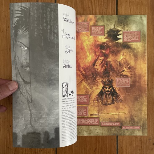 Espada manchada de sangre #1 (IDW 2005) Dan Wickline, Ben Templesmith - En muy buen estado - Imagen 4 de 7