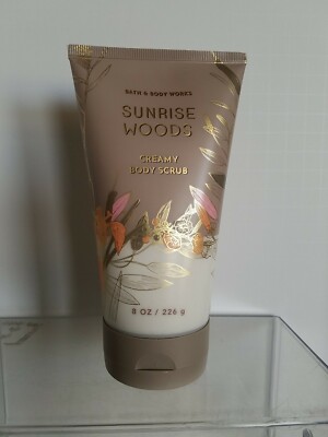 Bath And & Body Works Sunrise Woods Creamy Body Scrub 8oz