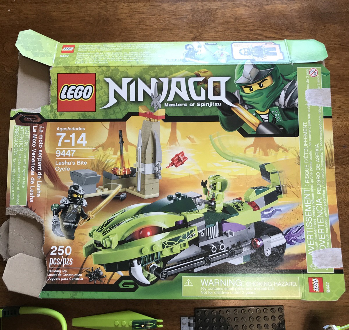 レガ二出品 LEGO Instructions | Lasha's Bite Cycle | 9447 | LEGO NINJAGO