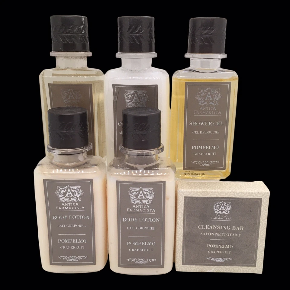 Juego de 7 piezas de mantequilla corporal ANTICA FARMACISTA PROSECCO 8 oz + artículos de tocador perfumados Pompelmo Foto 2 de 4