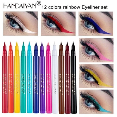 HANDAIYANⓇ HANDAIYAN Waterproof Liquid Eyeliner Pen Matte Ultra Fine Tip –Choose Your Shade