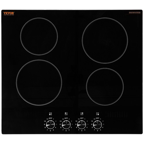 Built-in Electric Cooktop Radiant Ceramic Cooktop 4 Burners 23.2x20.5 inch main image 0