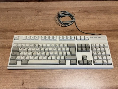 Vintage Lexmark IBM Computer Keyboard Model PS/2
