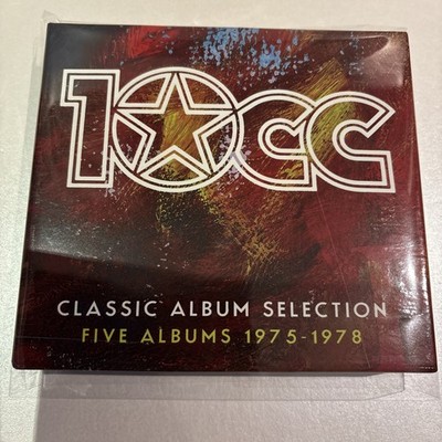 10cc Classic Album Selection CD Box Set SLIPCASE Box Set Mercury - SEALED