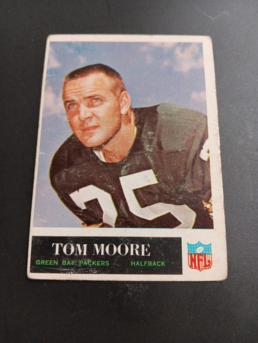Tom Moore #78 1965 Philadelphia card