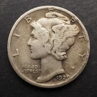 1929  ** P** MERCURY HEAD SILVER DIME ***NICE COIN*** FREE SHIPPING C0216
