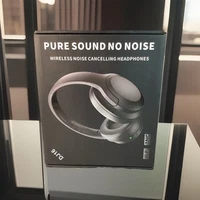 Pure Sound No Noise Wireless Noise Cancelling Headphones-Hi-Fi ANC*DJ16*NEW*