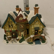 Vintage Carole Towne 2001 Collection - The Dalton House  Lighted