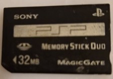 SONY 32MB MEMORY Stick Duo MS Card for Sony PSP and OLD CAMERAS
