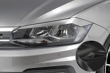Scheinwerferblenden Böser Blick Tuning Glossy für VW Polo VI (Typ AW) SB287-G