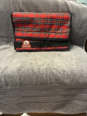 IGLOO Food Shuttle Red Plaid Insulated Cooler Tote Vintage Casserole Carrier EUC