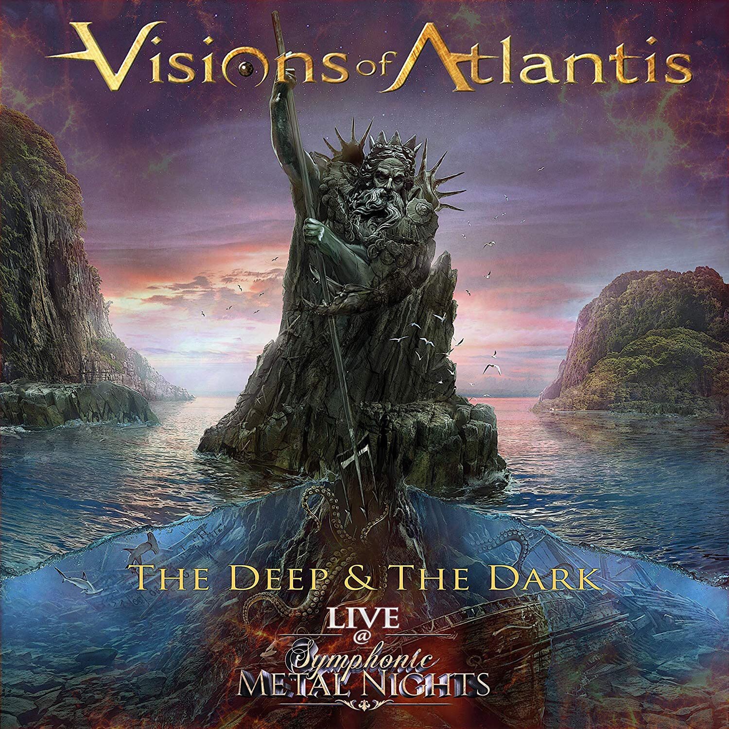 Visions of Atlantis - The Deep & the Dark Live @ Symphonic Metal Nights CD Album