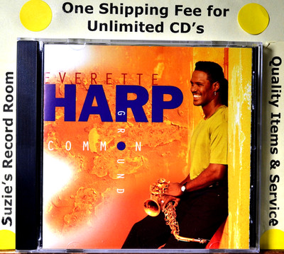 CD Everette Harp Common Ground EX- NICE COPY Jazz -Check COUPONS!